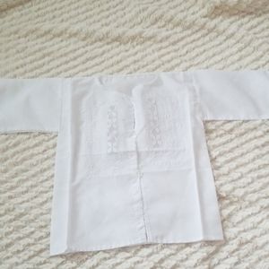 White shirt for toddler girl
